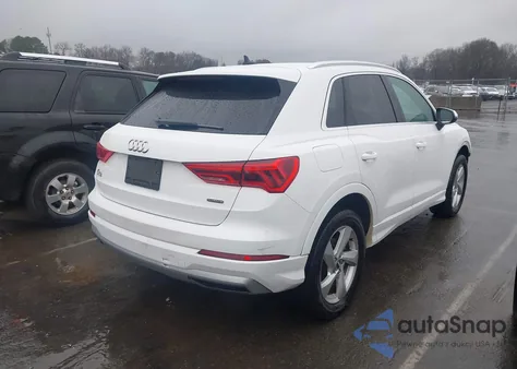 2020 Audi Q3 Premium 45 Tfsi Quattro Tiptronic из США, поврежденный, VIN WA1AECF34L1028028
